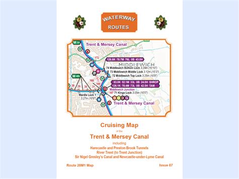 Trent & Mersey Canal Map for Download - Waterway Routes