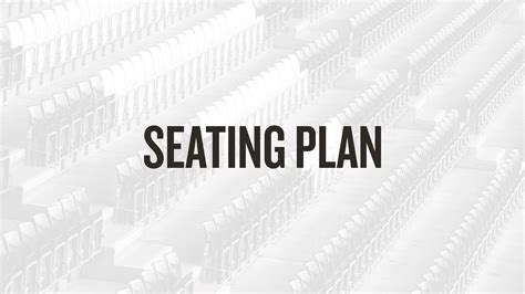 Seating Plan | Swansea