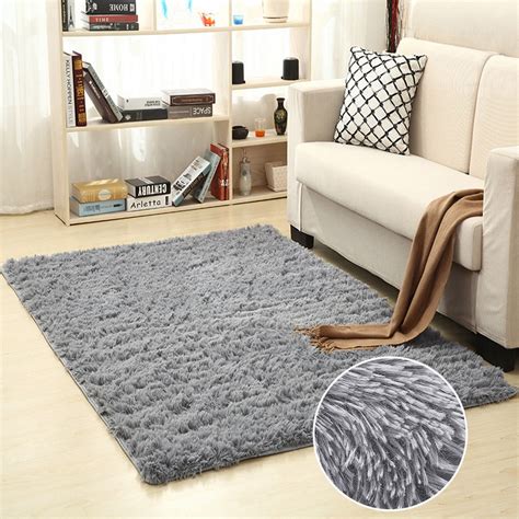 GustaveDesign Large Size Fluffy Rugs Fashion Color Living Room Carpet ...