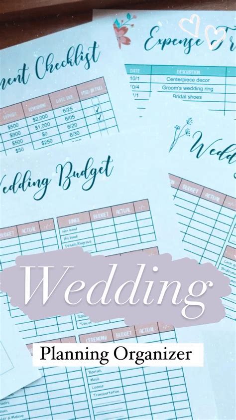 Editable PDF Wedding Budget Planner Wedding Planner - Etsy in 2023 | Wedding planning checklist ...