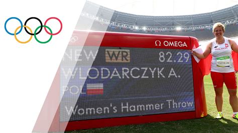 Anita Wlodarczyk breaks the hammer throw world record - YouTube