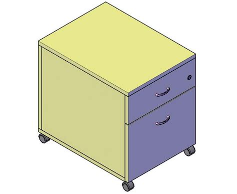 Movable cabinet detail 3d model CAD furniture block layout autocad file ...