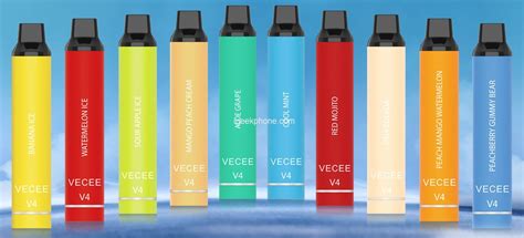 VECEE V4 Vape Review: Comes With 10 Different Flavors