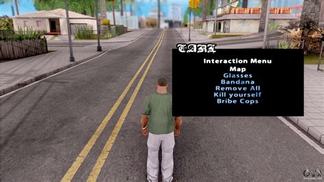 GTA Online Interaction Menu for GTA San Andreas