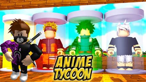 Roblox #4 Playing Anime Tycoon - YouTube