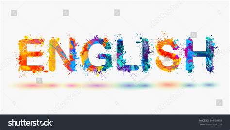 Word English Language Courses Stock Vector (Royalty Free) 344190758 ...