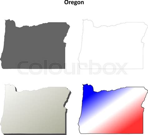 Oregon Outline Vector at Vectorified.com | Collection of Oregon Outline Vector free for personal use