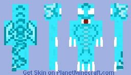 Blue Dragon Minecraft Skin