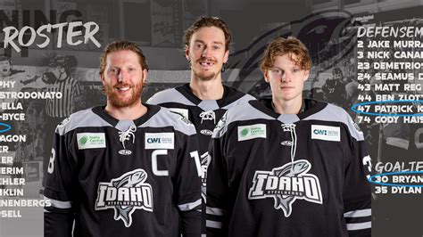 Idaho Steelheads | IDAHO STEELHEADS ANNOUNCE 2023-24 OPENING NIGHT ROSTER