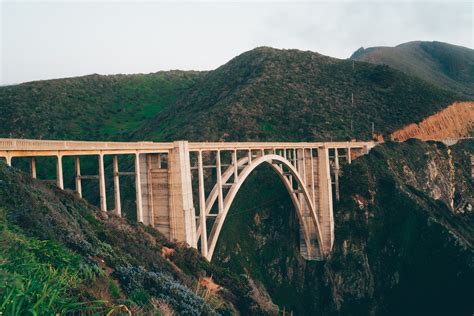 Bixby bridge,mountains,land,california,bridge - free image from needpix.com