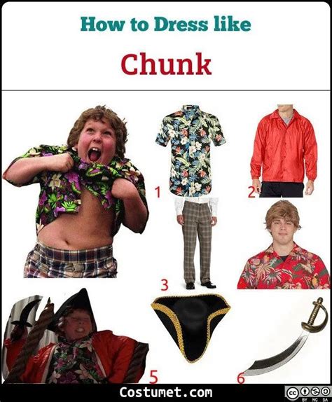 Chunk (The Goonies) Costume for Cosplay & Halloween | Goonies costume, Goonies, Holloween costume