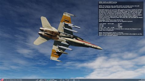 F18 - JSOW, JDAM, SLAM TOO&PP Tutorial / Training Mission