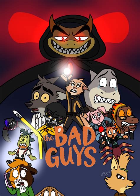 The bad guys arc 2 book cover redraw by LightningSparkleStar on DeviantArt