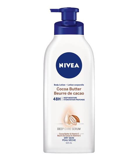 NIVEA Cocoa Butter 48H Deep Moisture Body Lotion for Dry Skin | Walmart Canada