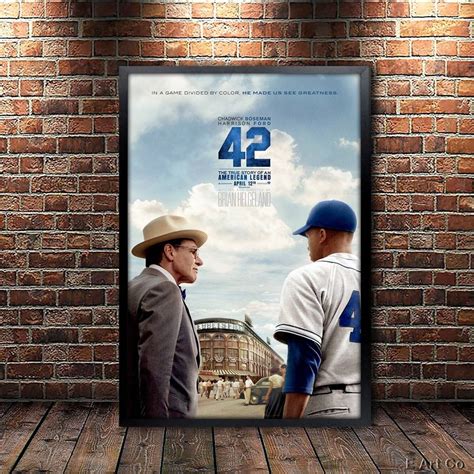 42 Movie Poster. – Poster | Canvas Wall Art Print - Crowndiamon