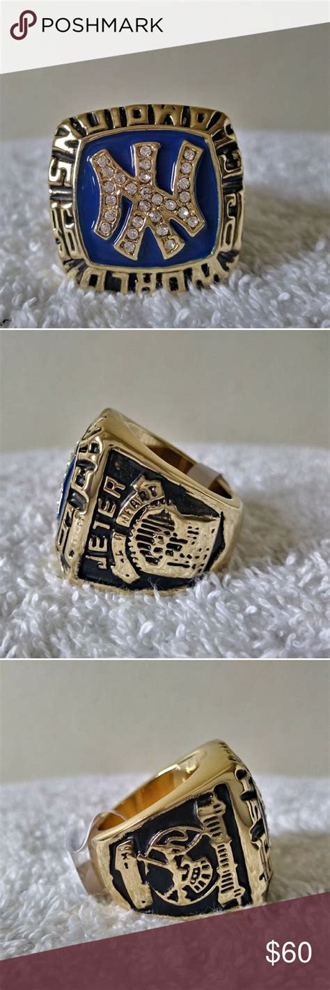 New York Yankees Derek Jeter World Series Ring | Derek jeter, New york ...