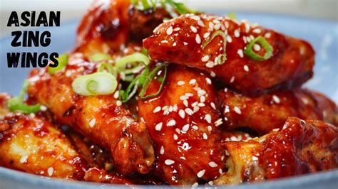 Asian Zing Wings : Chicken Wing Recipe - YouTube