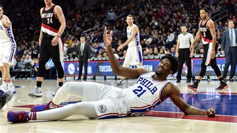 Joel Embiid injury to sideline 76ers center for rest of NBA season ...