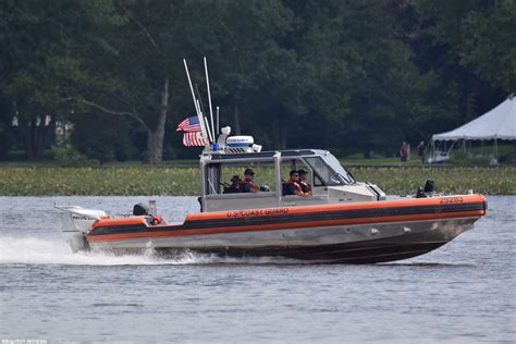 U.S. Coast Guard Patrol Boat - August 17, 2019. Delaware River, August ...