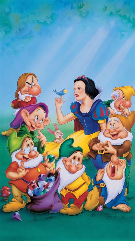 Snow White and the Seven Dwarfs (1937) Phone Wallpaper | Moviemania | Disney princess snow white ...