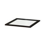 KOMPLEMENT glass shelf black-brown 96.1x57.3 cm (402.576.49) - reviews, price, where to buy