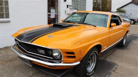 1970 Ford Mustang Mach 1 Super Cobra Jet 4-Speed VIN: 0F05R178246 ...