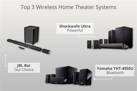 5 Best Wireless Home Theater Systems in 2024