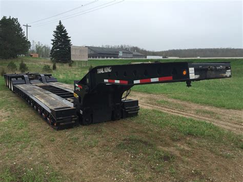 Used Trail King Trailer 55 Ton For Sale - Excellent Shape | Call 616-200-4308Affordable Machinery