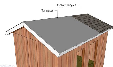 Fitting the roofing – 10×14 shed | HowToSpecialist - How to Build, Step ...