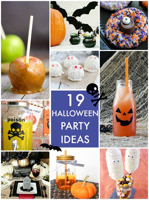 Great Ideas -- 19 Halloween Party Ideas!