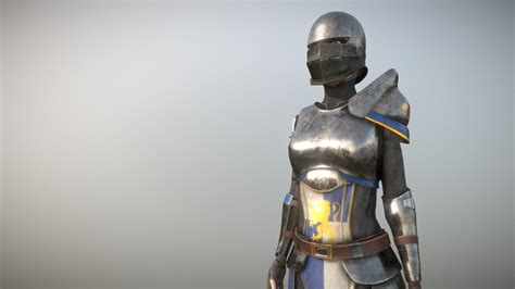 Medieval/Fantasy Female Armor Set - Download Free 3D model by aclarke064 [0243239] - Sketchfab