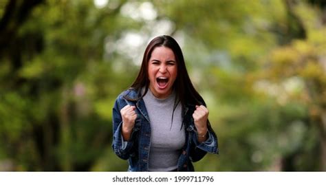 Excited Dramatic Woman Reaction Incredible News Stock Photo 1999711796 | Shutterstock