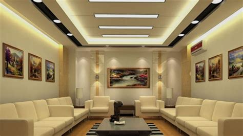 Plafon Gypsum Modern Ruang Tamu dan Interior Lebih Berkelas