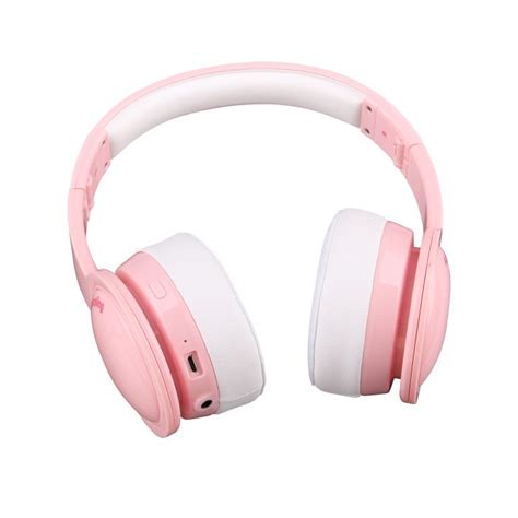 Kids Safe Active Noise Canceling Headphones With Mic - Pink | Sparrow Kids