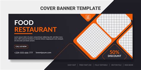 Restaurant Banner Vector Art, Icons, and Graphics for Free Download