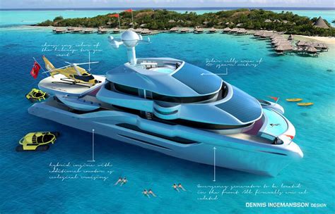 Dennis Ingemansson Imagines a Solar-Powered Catamaran Yacht