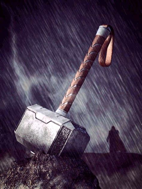 Mjolnir - Visit to grab an amazing super hero shirt now on sale! | Marvel thor, Thor wallpaper ...