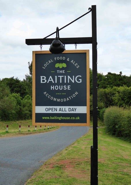 The Baiting House (2) - sign, Upper... © P L Chadwick cc-by-sa/2.0 :: Geograph Britain and Ireland