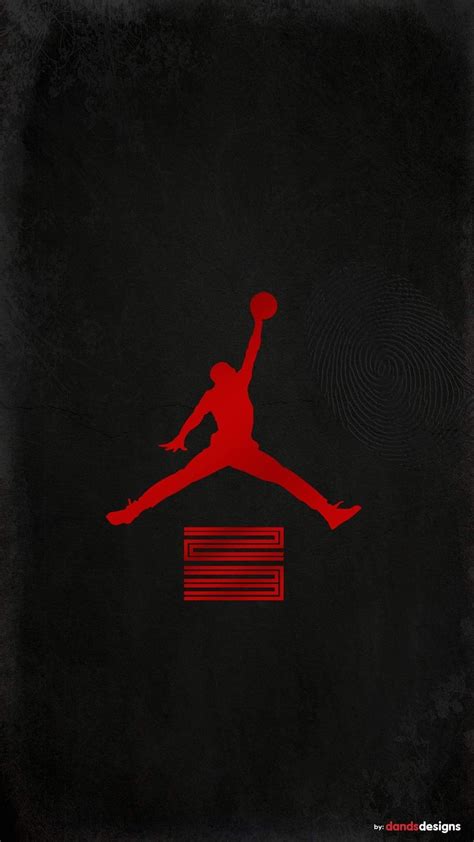 Red Jordan Logo Wallpapers - Wallpaper Cave