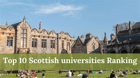 Top 10 Scottish universities Ranking - Global Student Connection