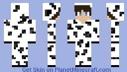 Boy cow costume Minecraft Skin