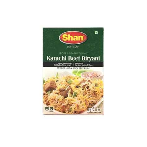 Buy Shan Karachi Beef Biryani Masala 0.13 Lbs | Kamdar Plaza - Quicklly