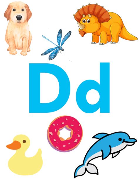 Letter D Worksheet For Preschool - Onlineworksheet.my.id