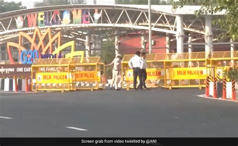 Ahead Of G20 Summit, Delhi Police Conduct Mock Drill To Review Traffic ...