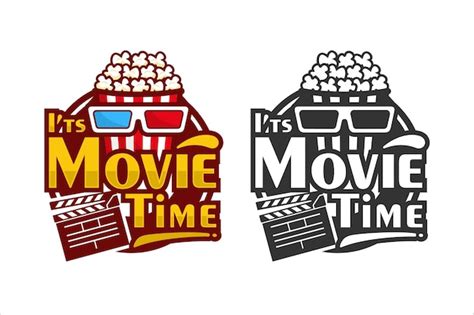 Premium Vector | Popcorn logo