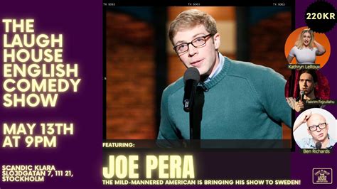 The Laugh House Presents: Joe Pera – The Laugh House Comedy Club