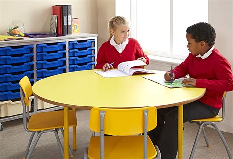 Circular Nursery Table Pack of 2 - Classroom Tables | Early Learning Furniture