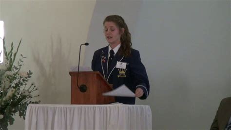 2016 - Peterhouse Girls - Speech Day Head Girl's Speech - YouTube