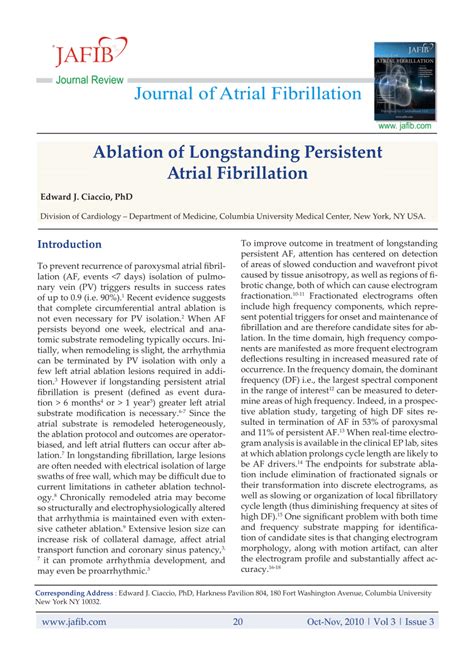 (PDF) Ablation of Long-Standing Persistent Atrial Fibrillation