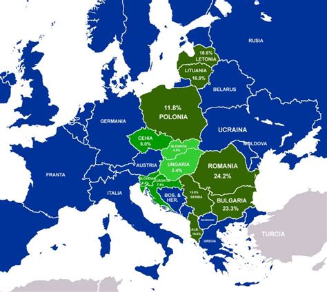 Europa de la Vest la Est | PoliteiaWorld